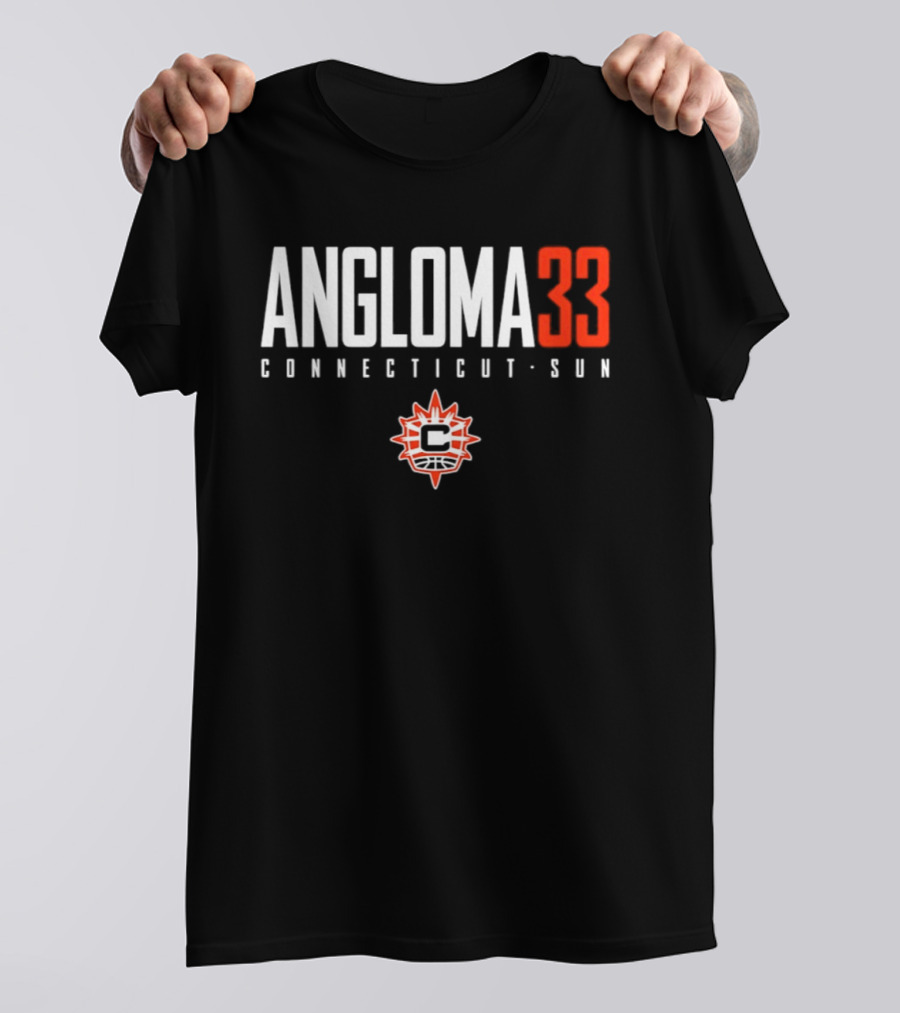 Angloma 33 Connecticut Sun WNBA Basketball Team Merchandise T-Shirt