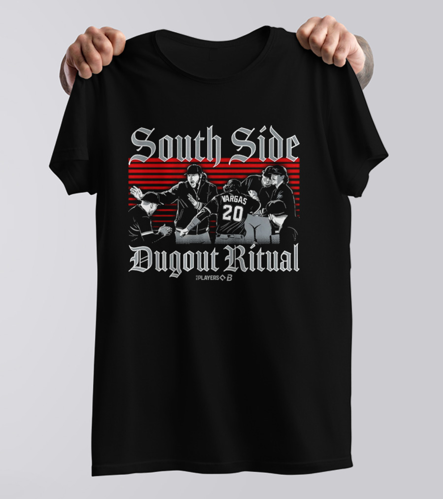 South Side Dugout Ritual Players B VARGAS 20 T-Shirt