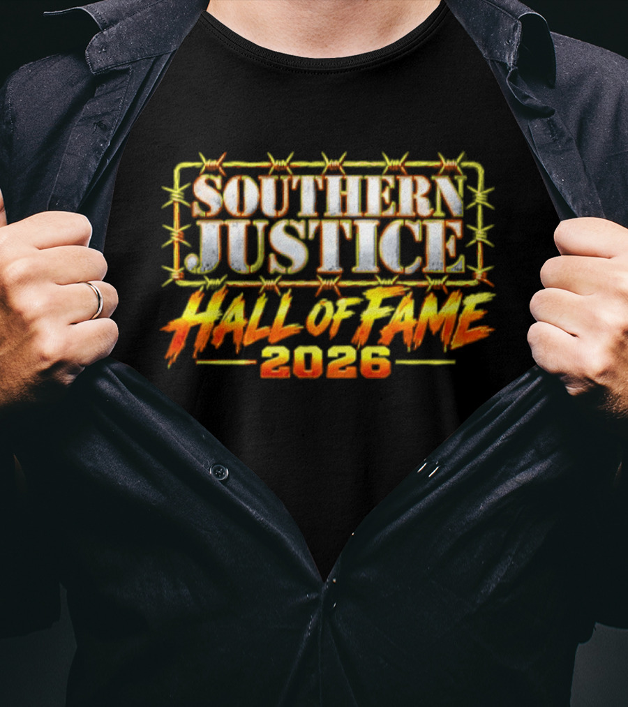 Southern Justice Hall Of Fame 2026 Stars T-Shirt
