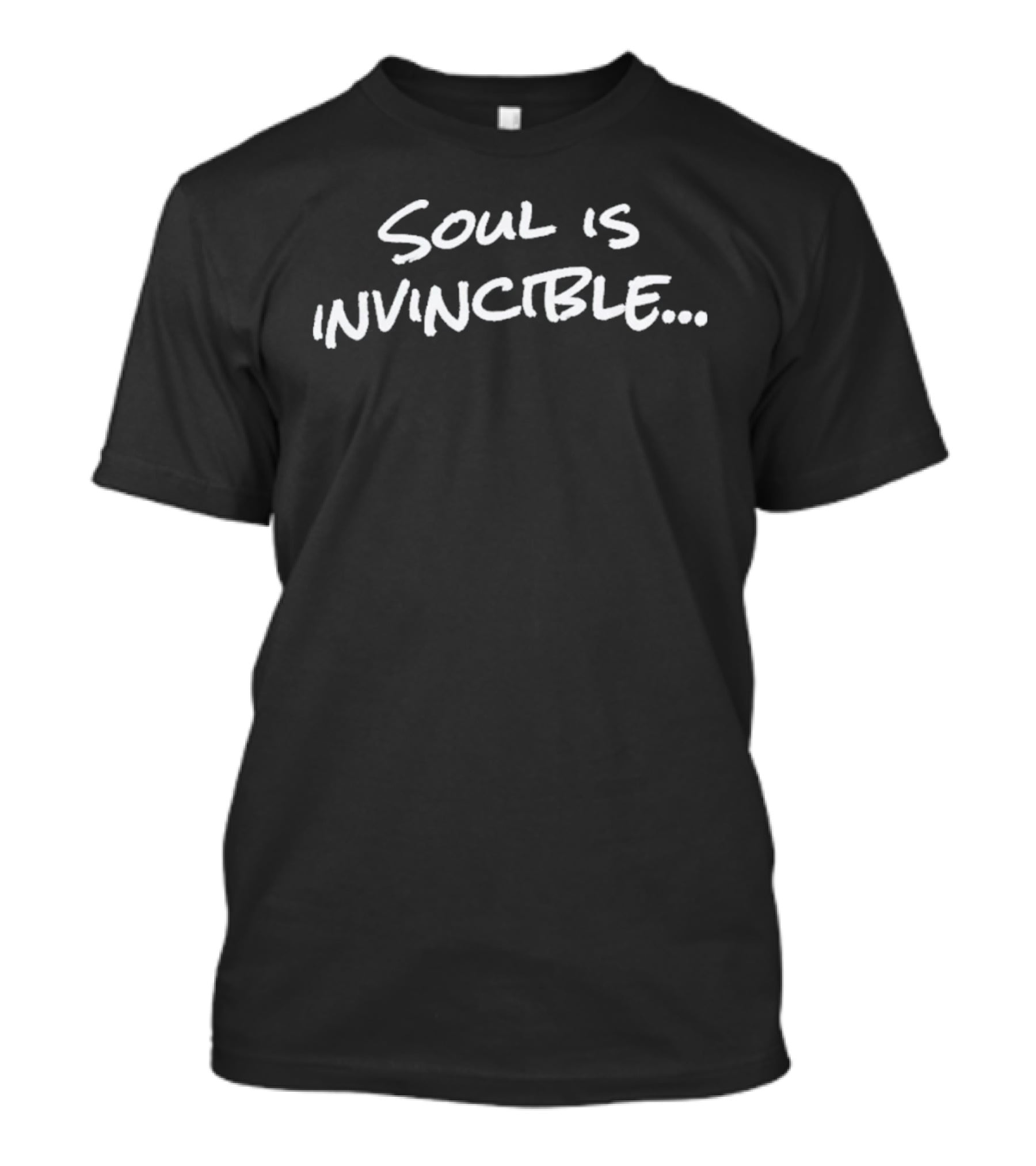 Steve Gleason Soul Is Invincible Motivational Phrase T-Shirt