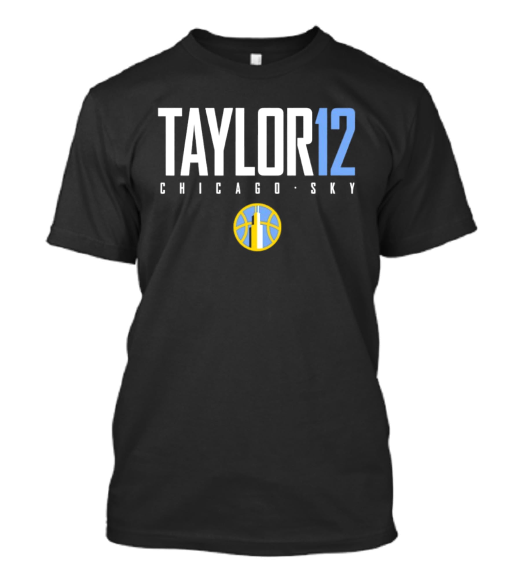 Taylor 12 Chicago Sky WNBA T-Shirt