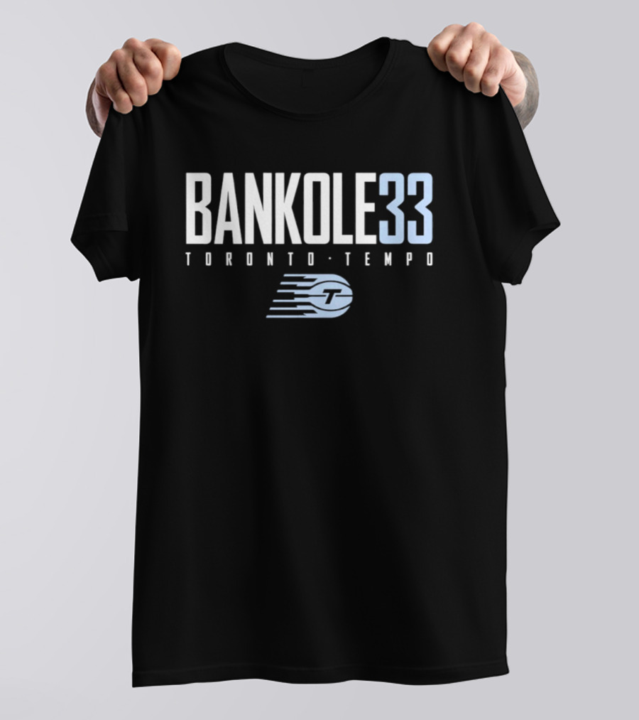 BANKOLE 33 Toronto Tempo Symbol WNBA T-Shirt