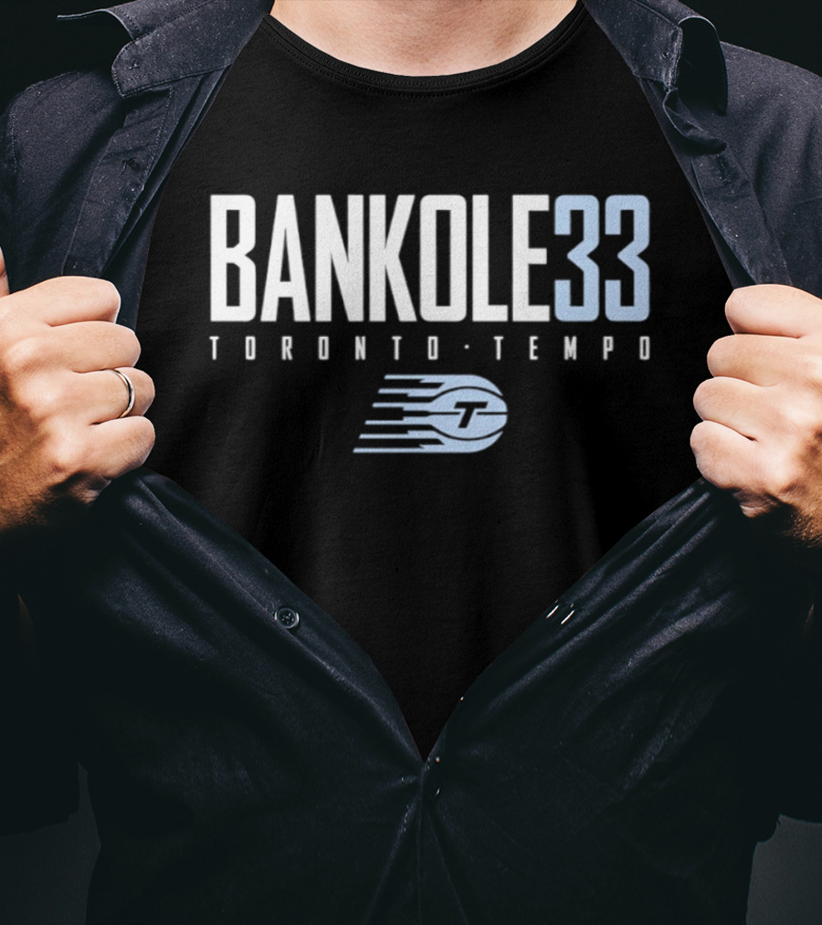 BANKOLE 33 Toronto Tempo Symbol WNBA T-Shirt