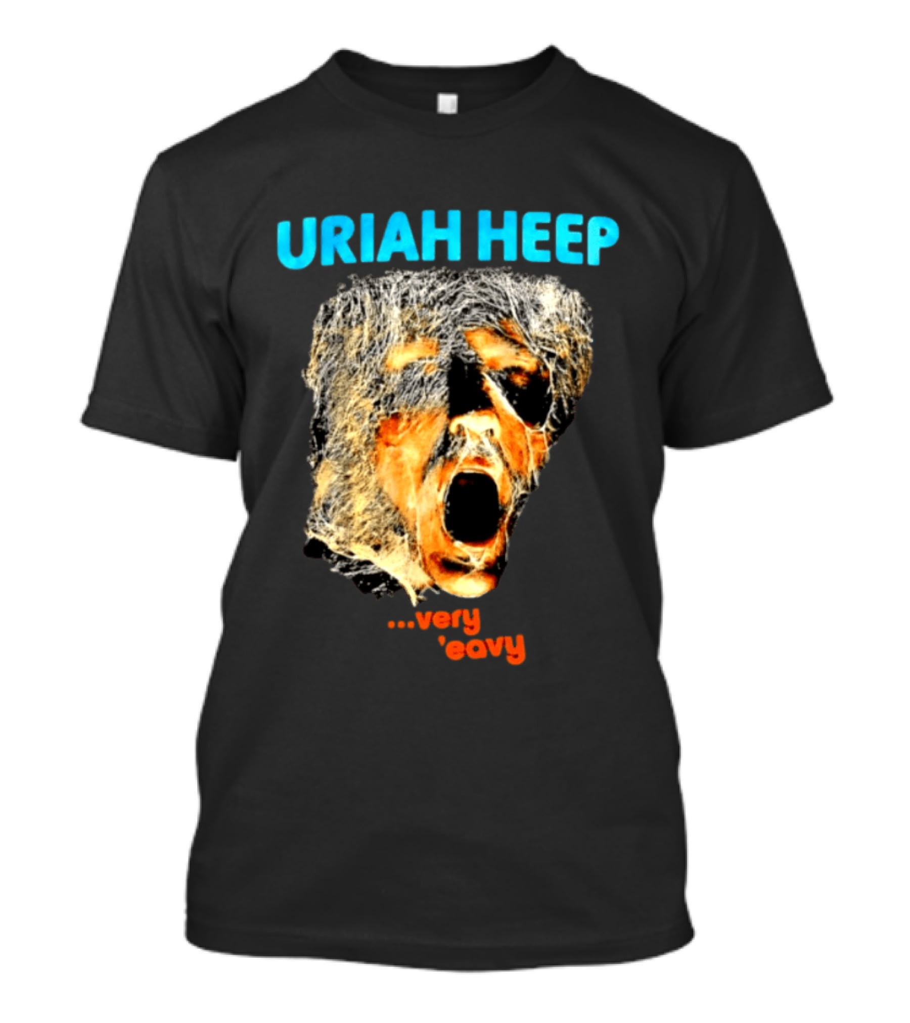 Uriah Heep Very 'Eavy Album Cover Art Hard Rock Music T-Shirt