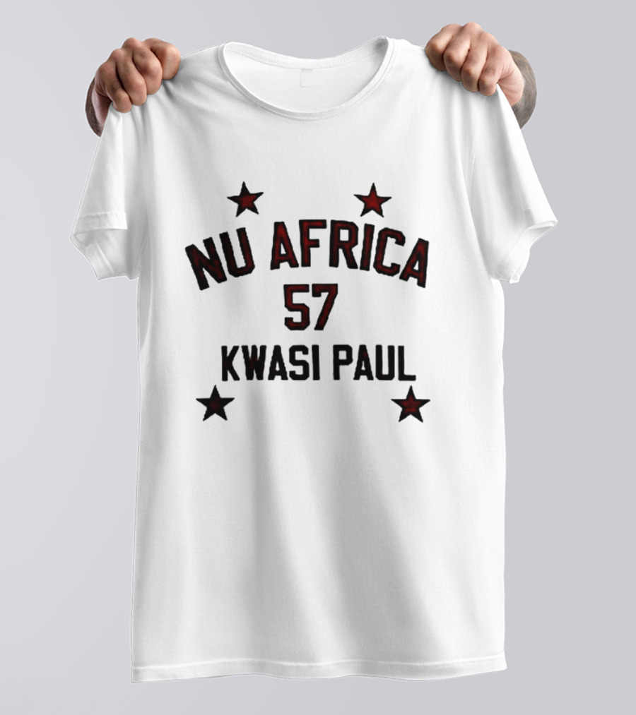 Nu Africa 57 Kwasi Paul Varsity T-Shirt