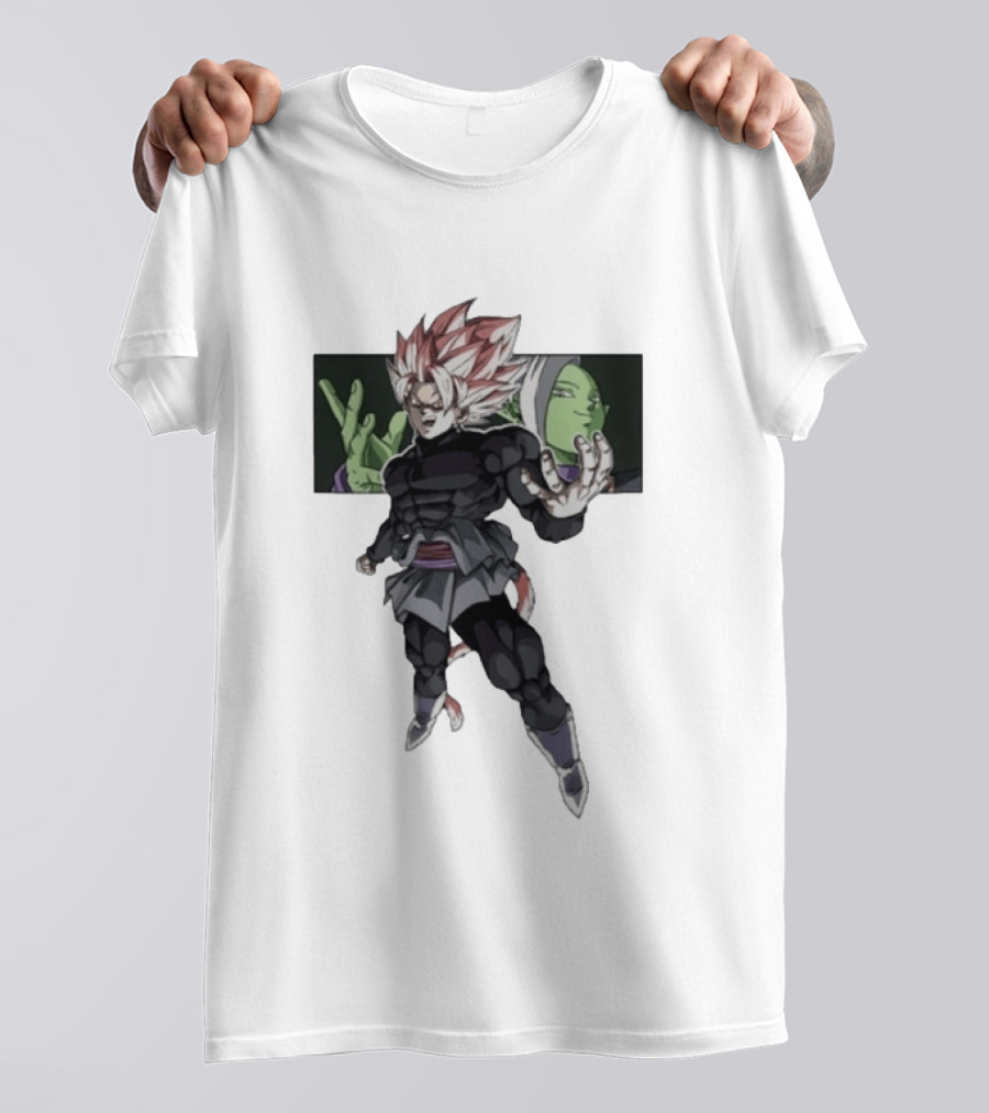 Goku Black Zamasu Fusion Dragon Ball Super Anime Villain Transformation T-Shirt