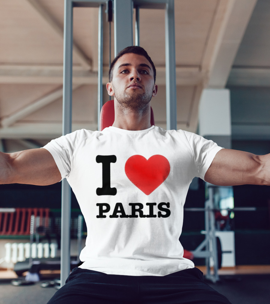 I Love Paris France City Of Light Travel T-Shirt