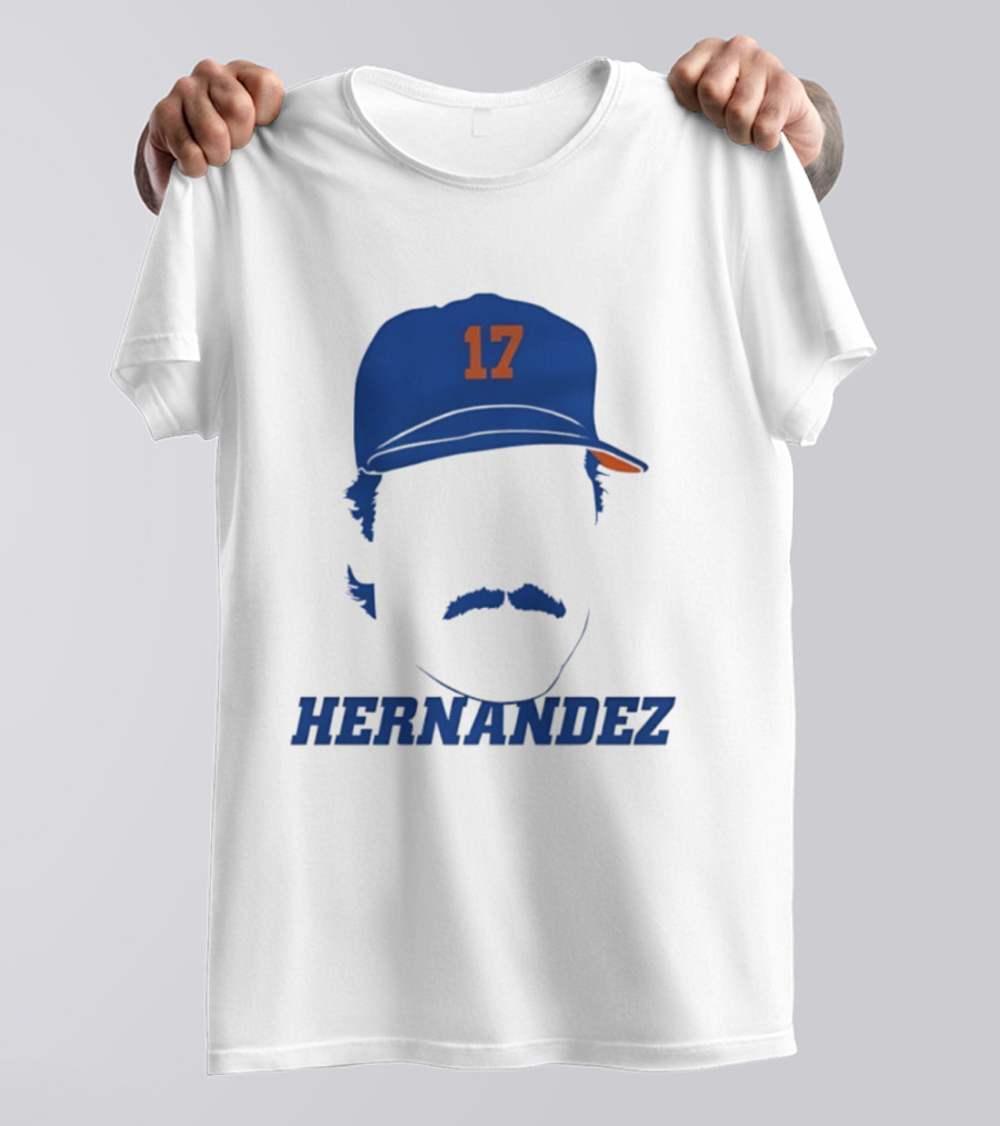 Keith Hernandez 17 New York Mets Baseball Cap T-Shirt