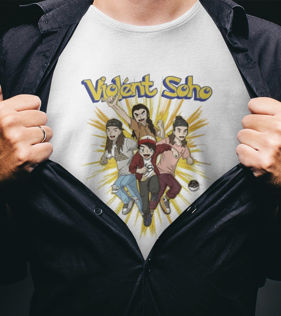 Violent Soho Band Anime T-Shirt