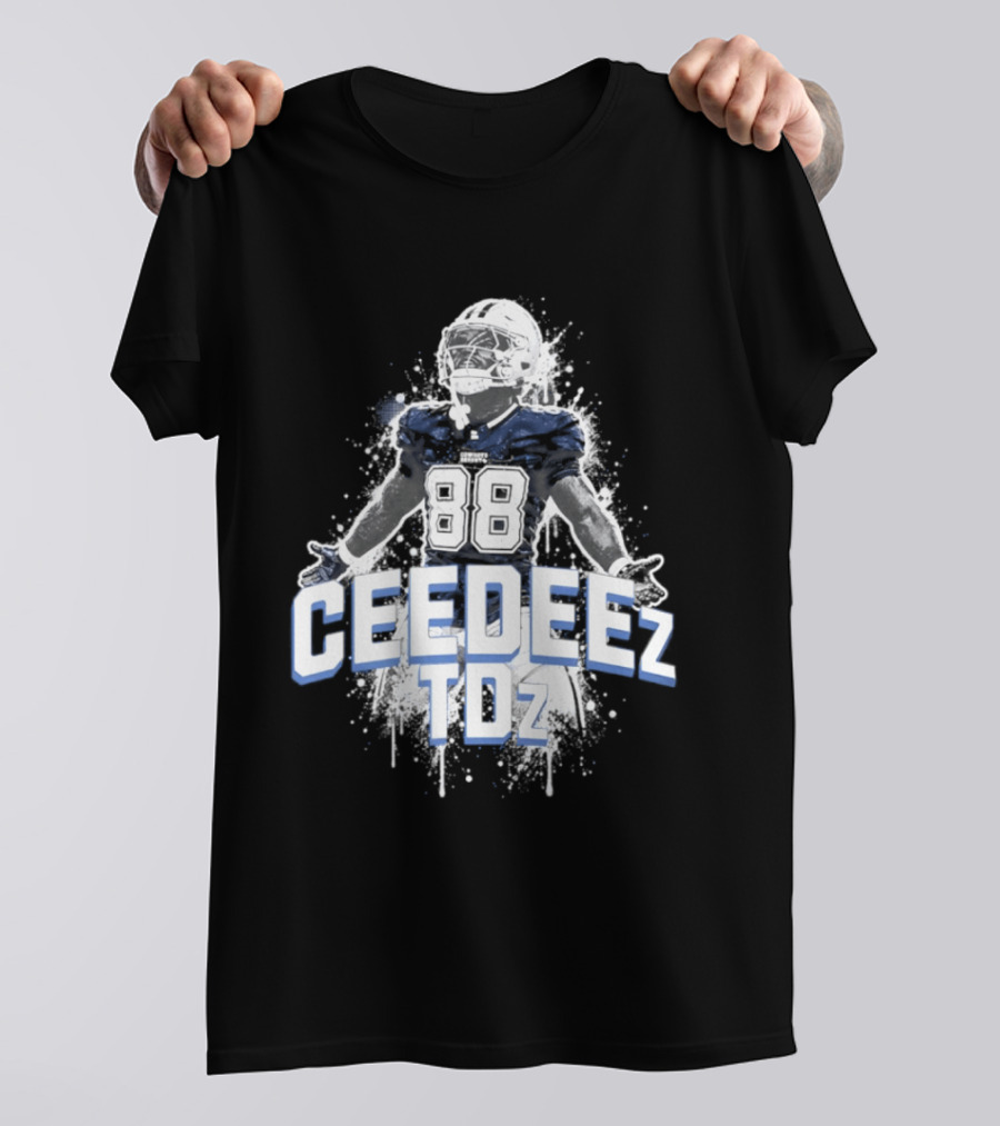 CeeDee Lamb CEEDEEZ TDz Dallas Cowboys Football Player T-Shirt