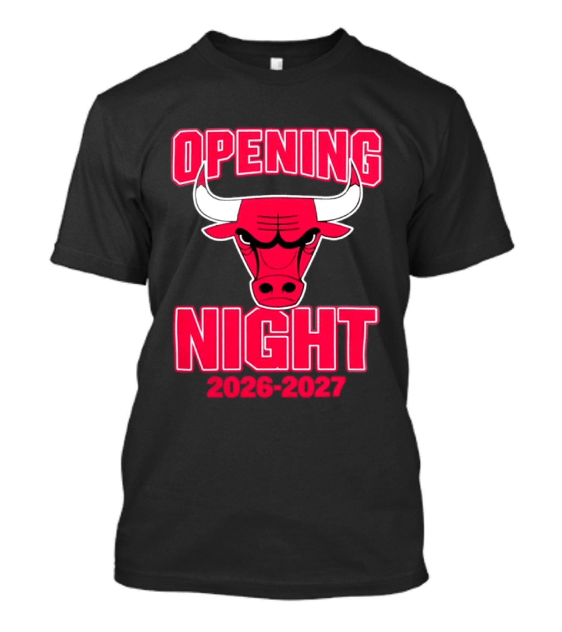 Chicago Bulls Opening Night 2026 2027 NBA T-Shirt