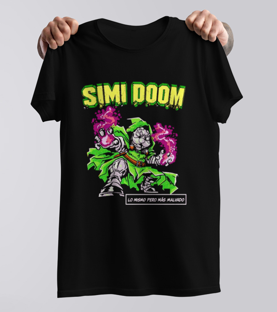 Simi Doom Lo Mismo Pero Más Malvado Doctor Doom Comic T-Shirt