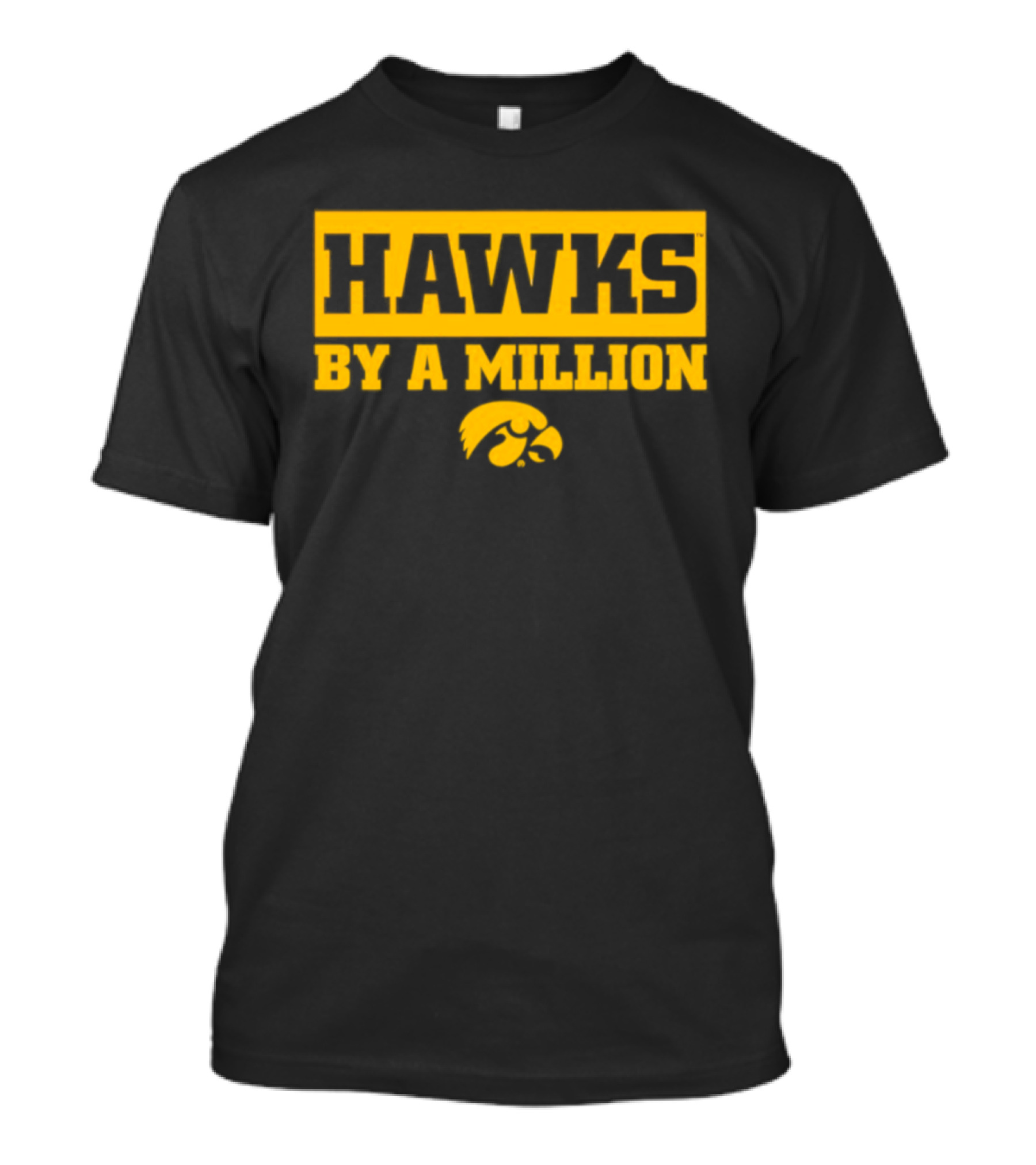 Hawks By A Million Iowa Hawkeyes T-Shirt
