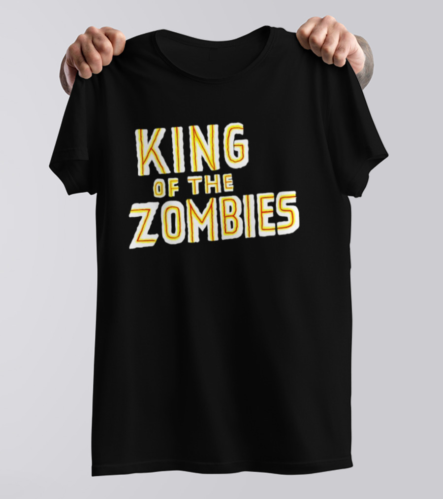 King Of The Zombies Retro Horror T-Shirt