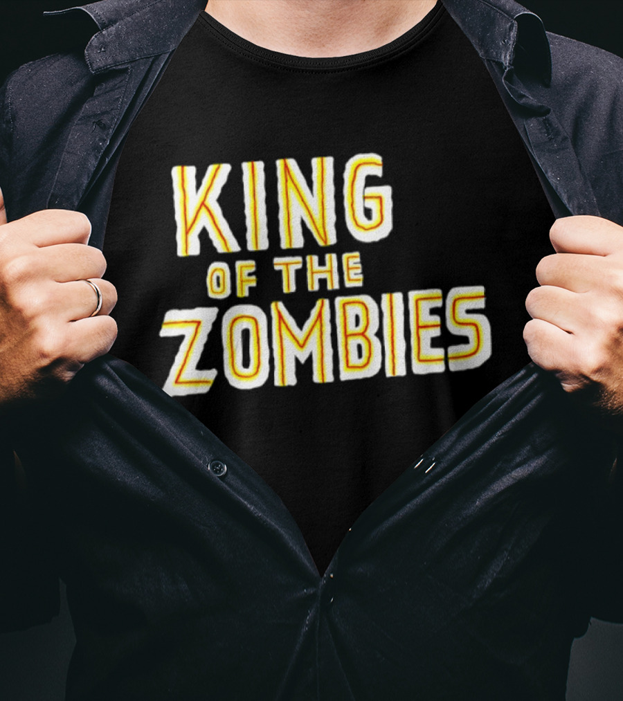 King Of The Zombies Retro Horror T-Shirt