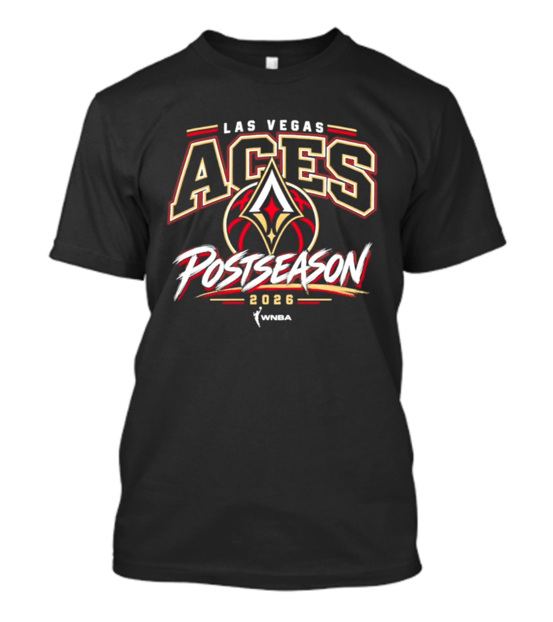 WNBA Las Vegas Aces Postseason 2026 T-Shirt