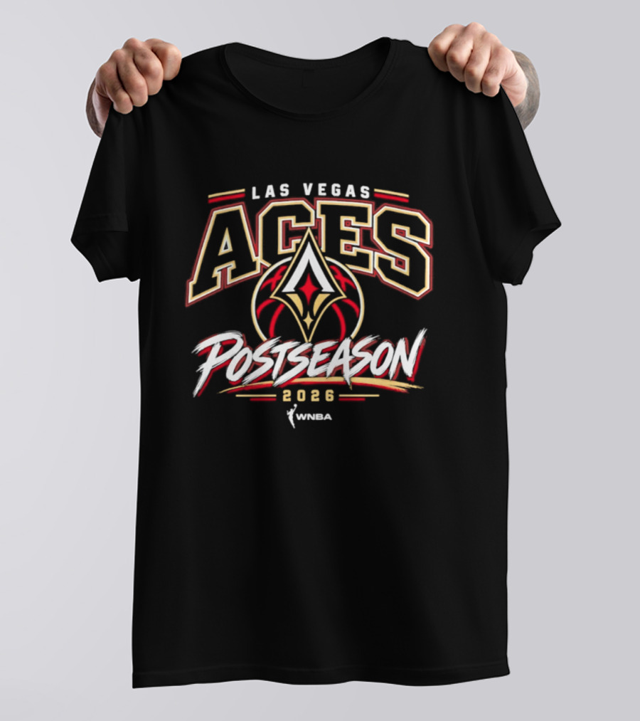 WNBA Las Vegas Aces Postseason 2026 T-Shirt