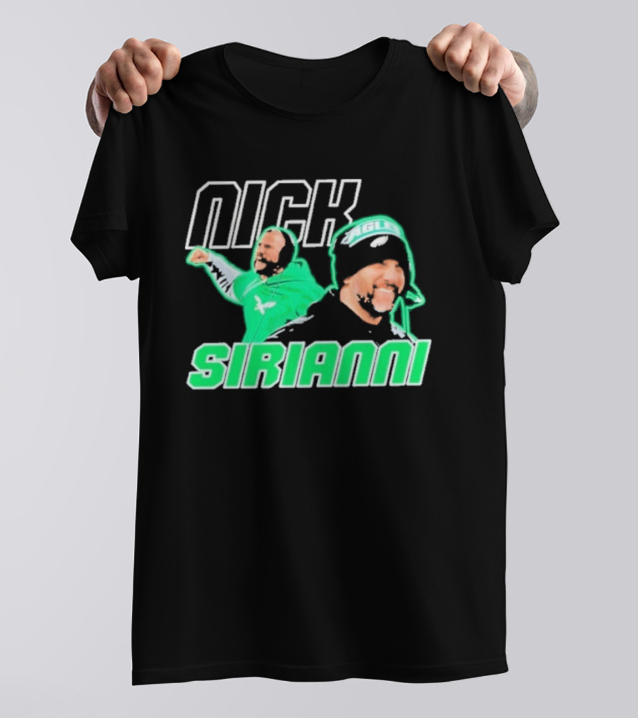 Nick Sirianni Philadelphia Eagles Kelly Green T-Shirt