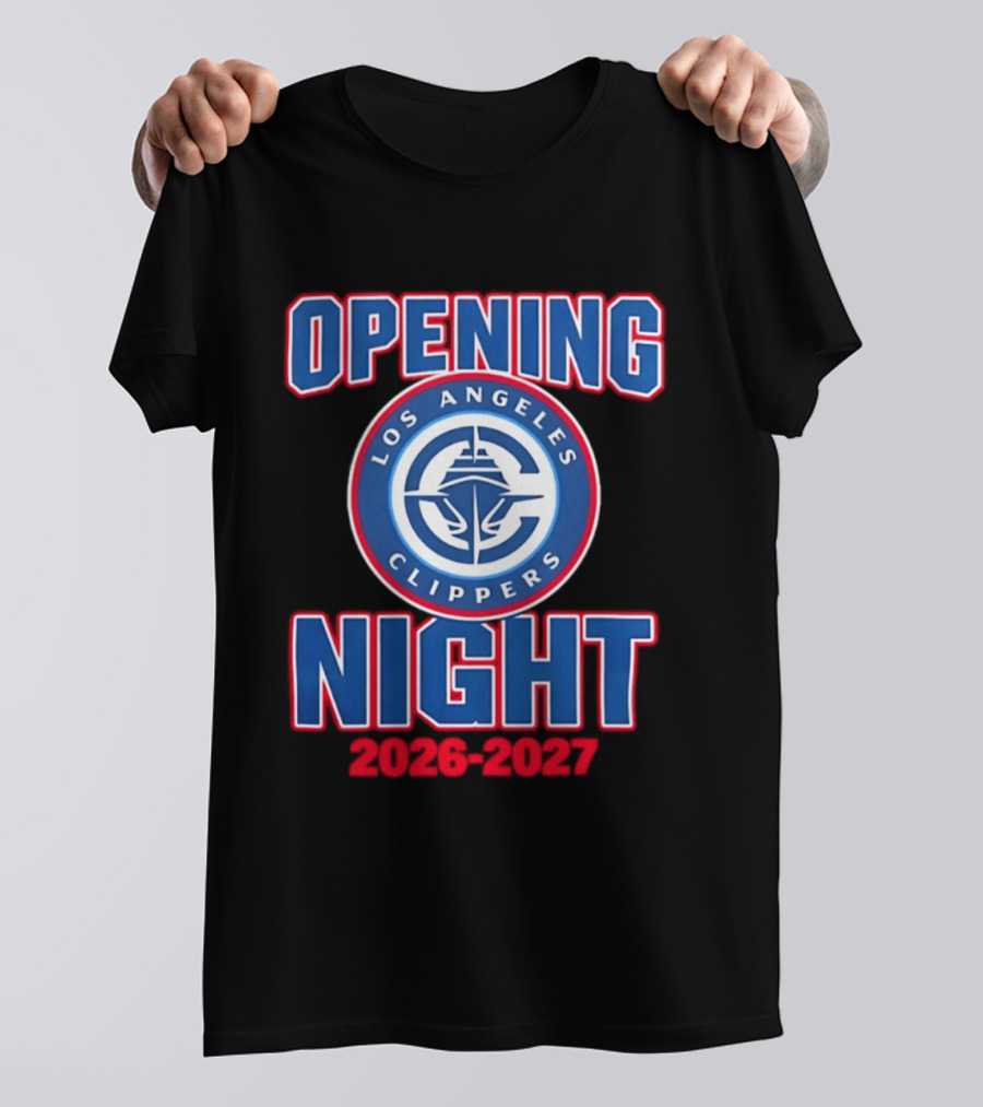Los Angeles Clippers Opening Night 2026 2027 T-Shirt