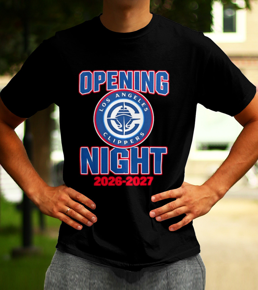 Los Angeles Clippers Opening Night 2026 2027 T-Shirt