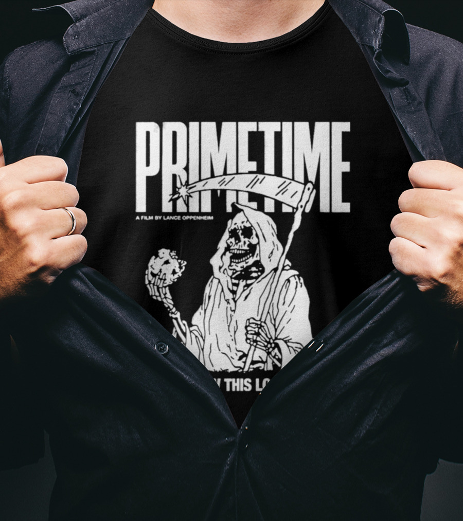 Robert Pattinson Primetime You See How This Looks Right A Film By Louis Oppenheim T-Shirt