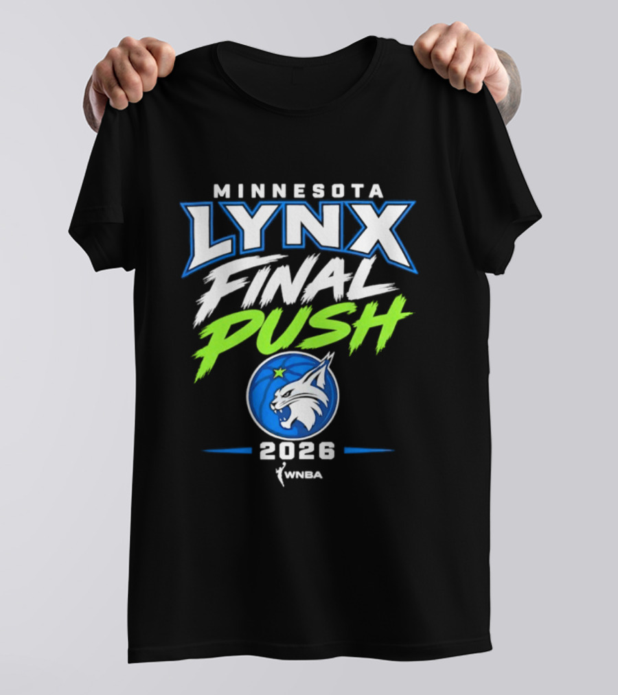 Minnesota Lynx Final Push 2026 WNBA T-Shirt