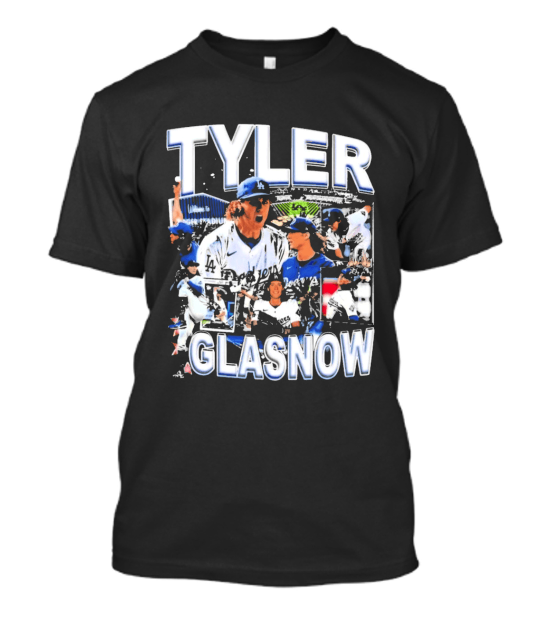 Tyler Glasnow Los Angeles Dodgers Baseball Team T-Shirt