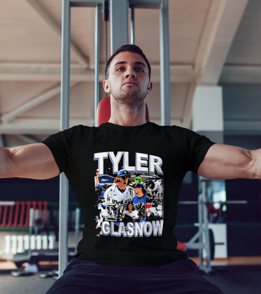 Tyler Glasnow Los Angeles Dodgers Baseball Team T-Shirt