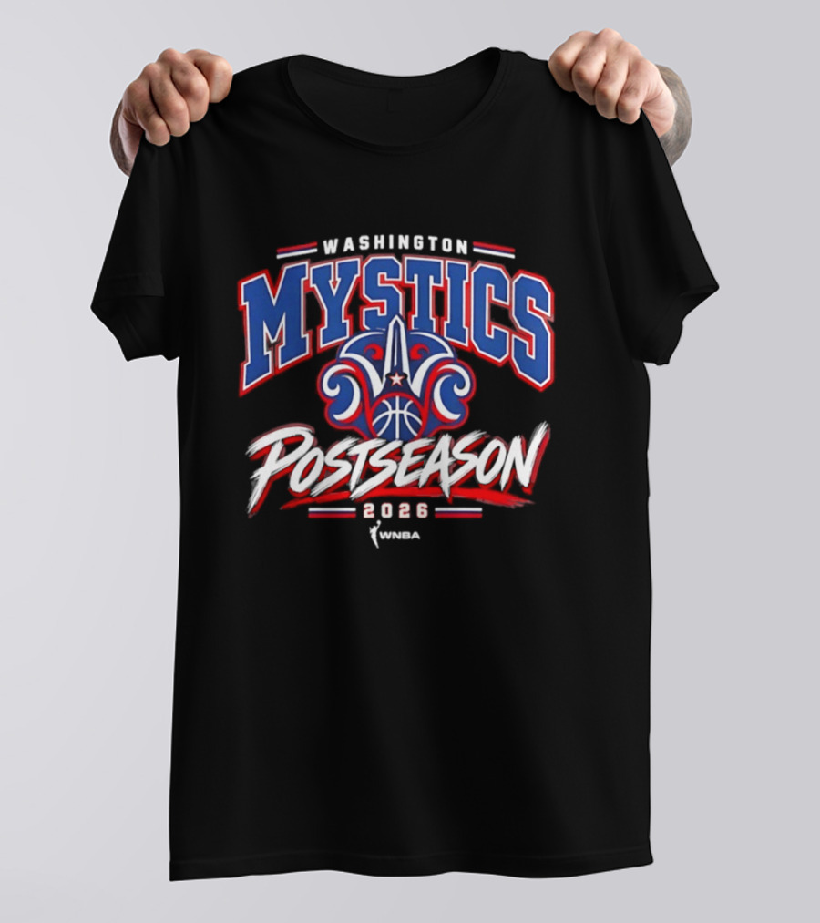 Washington Mystics WNBA Postseason 2026 Basketball Sports Team T-Shirt