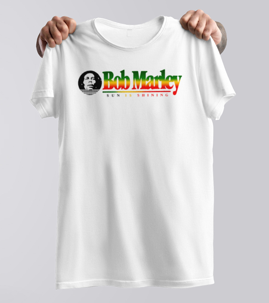 Bob Marley Sun Is Shining Reggae Rasta T-Shirt