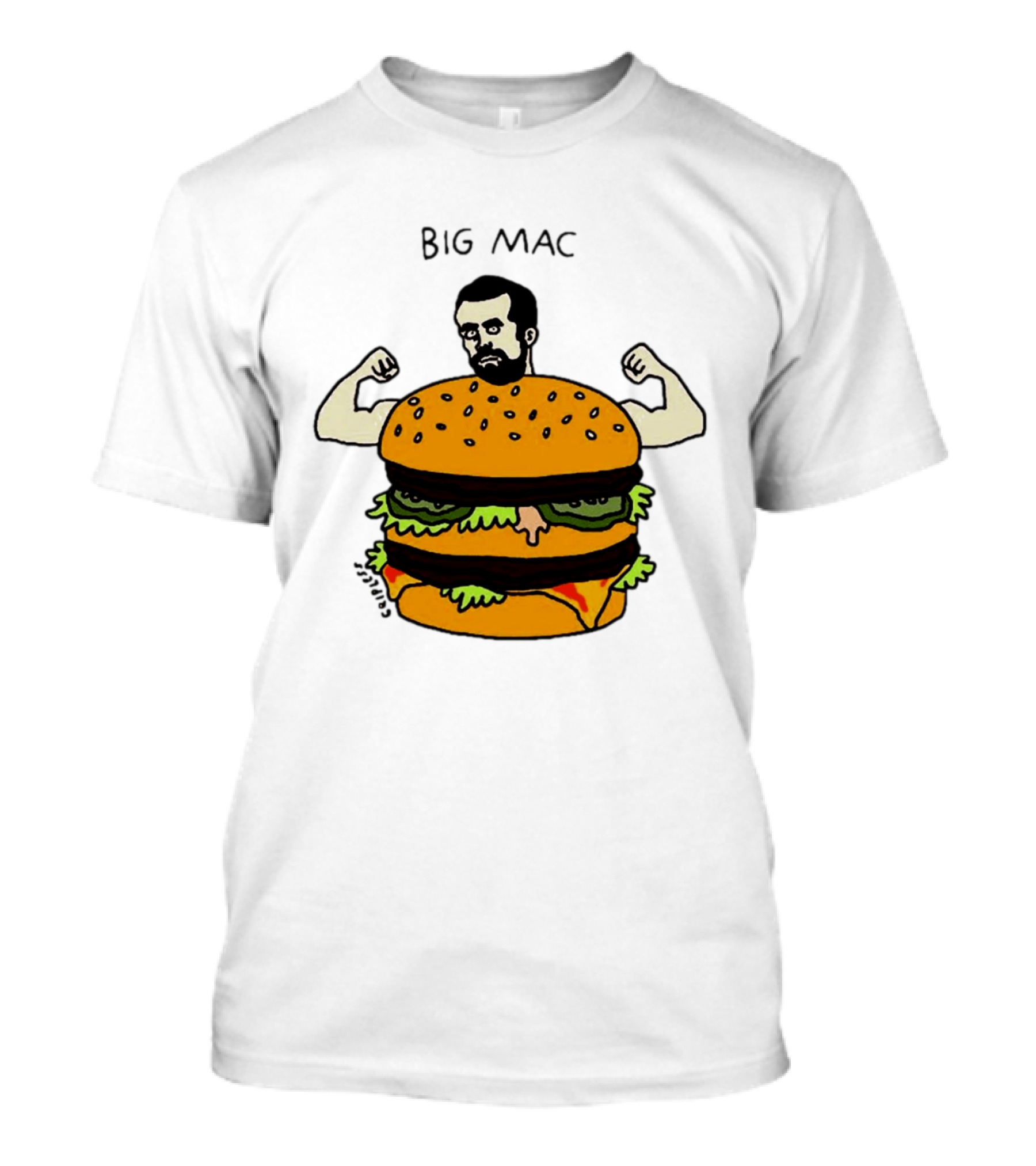 Big Mac Muscle Burger Mac DeMarco Meme T-Shirt