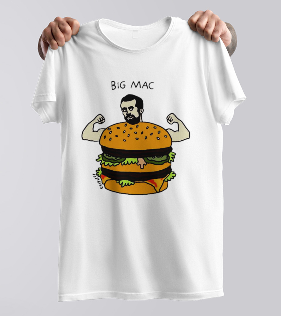 Big Mac Muscle Burger Mac DeMarco Meme T-Shirt
