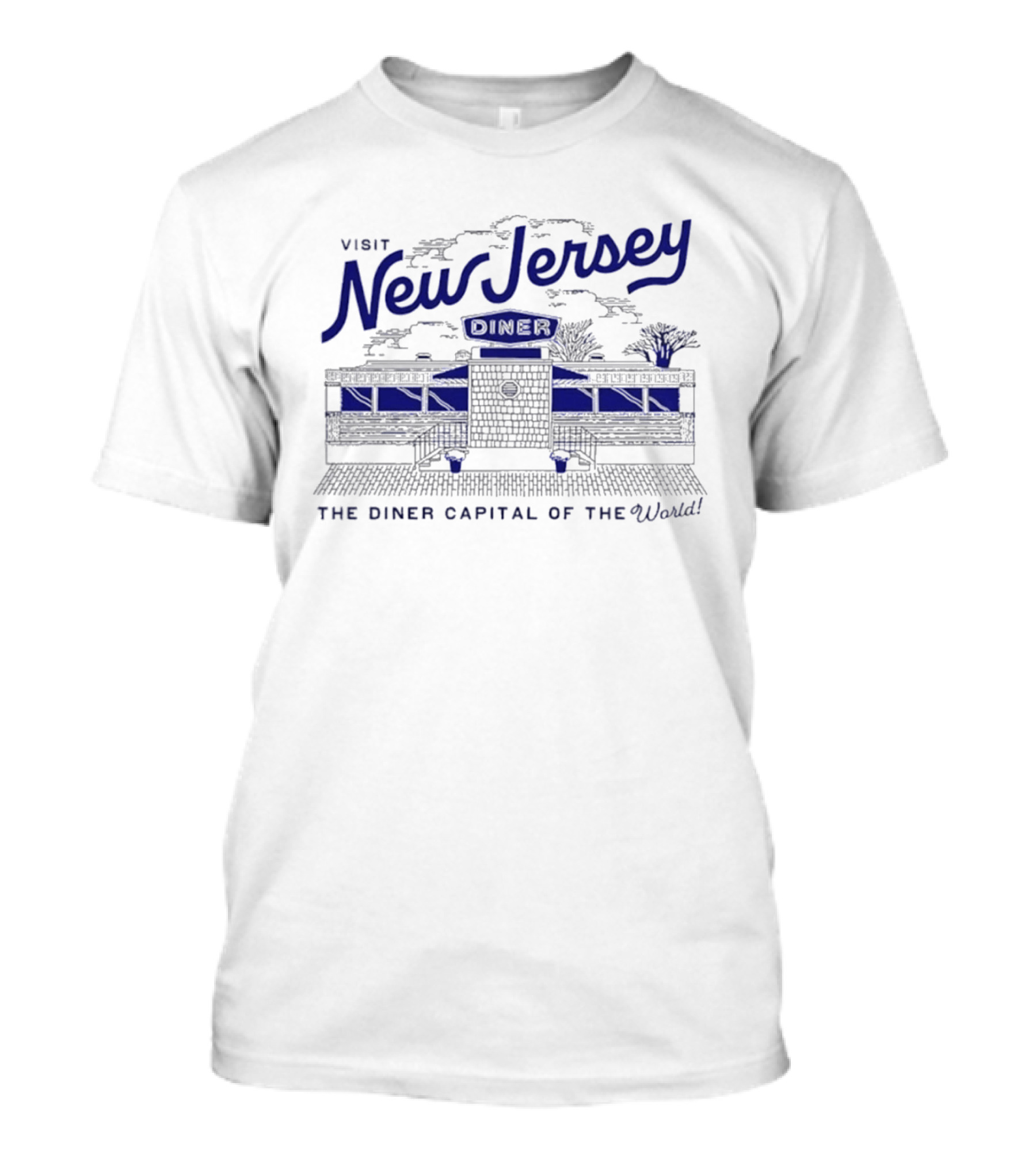 Visit New Jersey Diner The Diner Capital Of The World T-Shirt