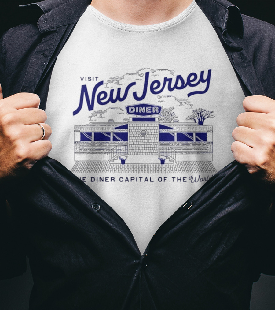 Visit New Jersey Diner The Diner Capital Of The World T-Shirt