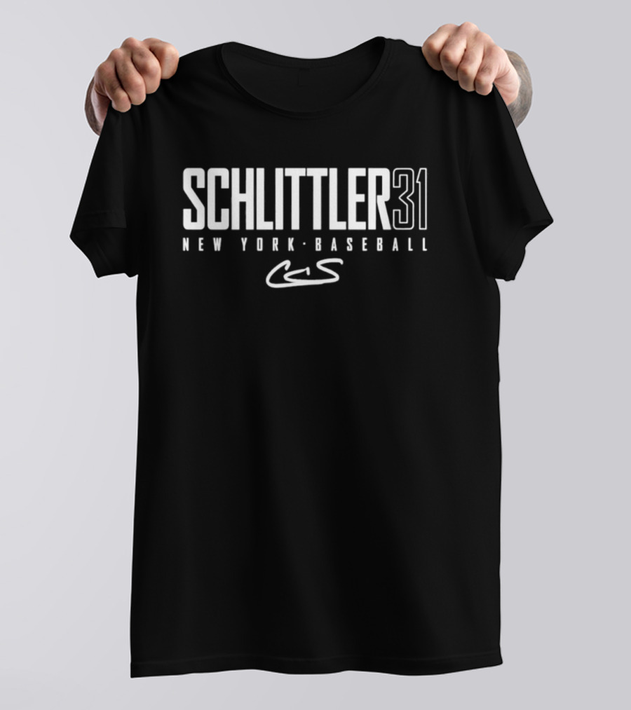 Schlittler 31 New York Baseball CS Signature T-Shirt