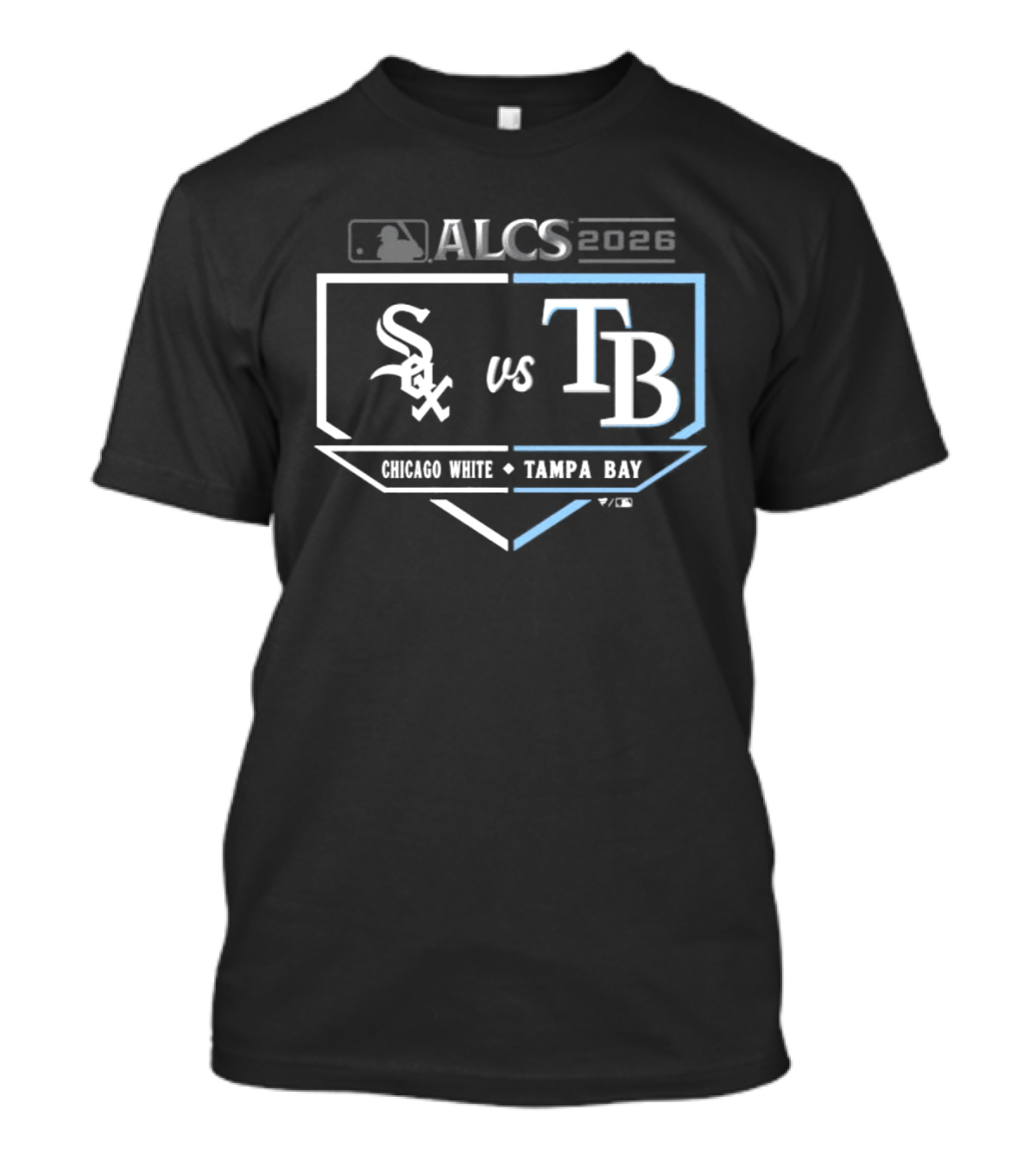 MLB 2026 ALCS Chicago White Sox Vs Tampa Bay Rays Matchup T-Shirt
