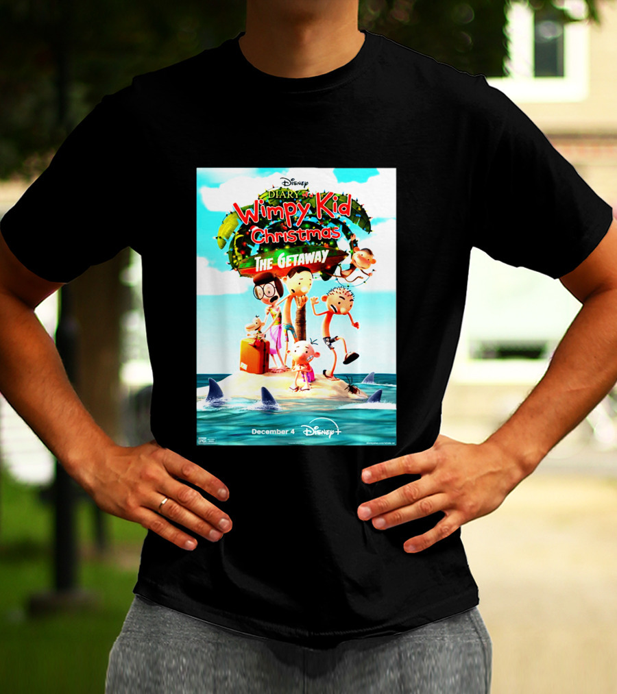 Disney Diary Of A Wimpy Kid Christmas The Getaway December 4 Disney+ T-Shirt