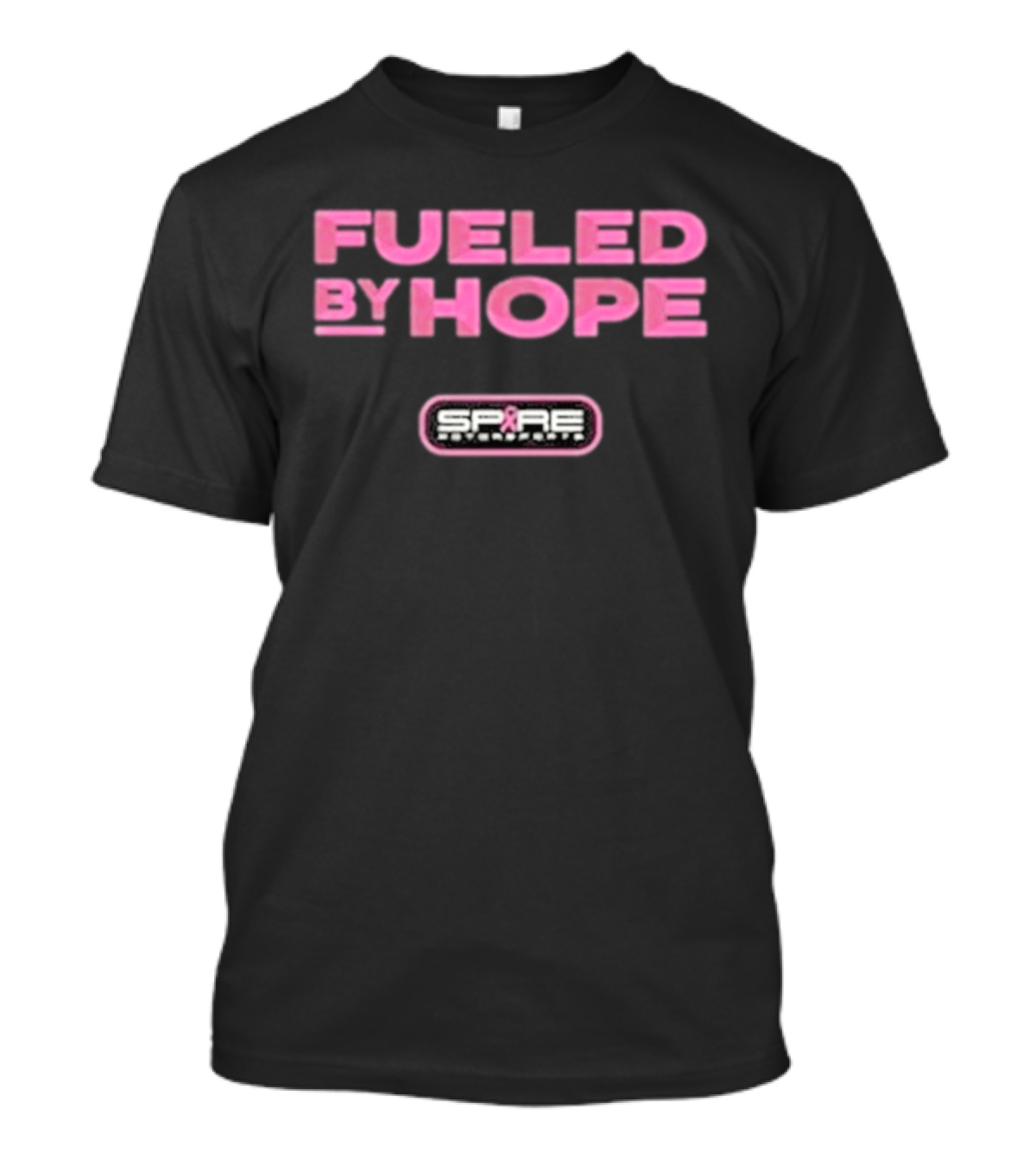 Fueled By Hope Spire Enterprises Pink Ribbon 2026 T-Shirt