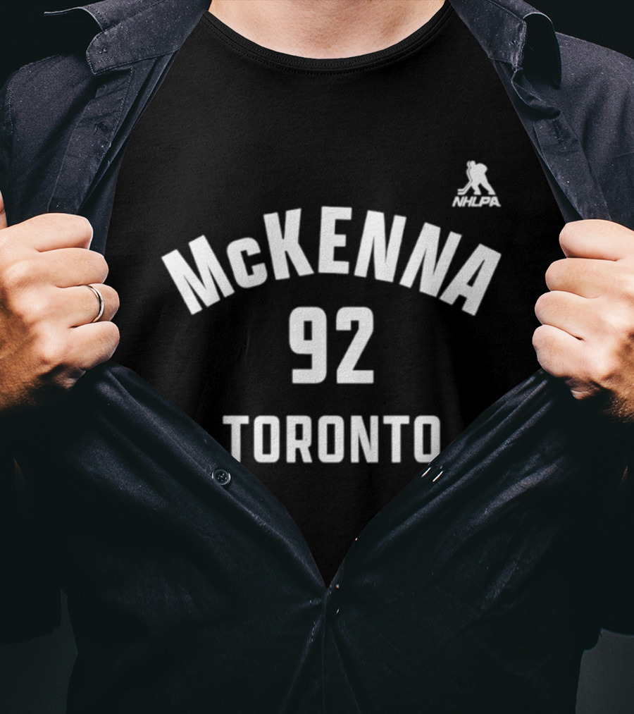 Toronto Maple Leafs McKenna 92 Hockey Fan Gear T-Shirt