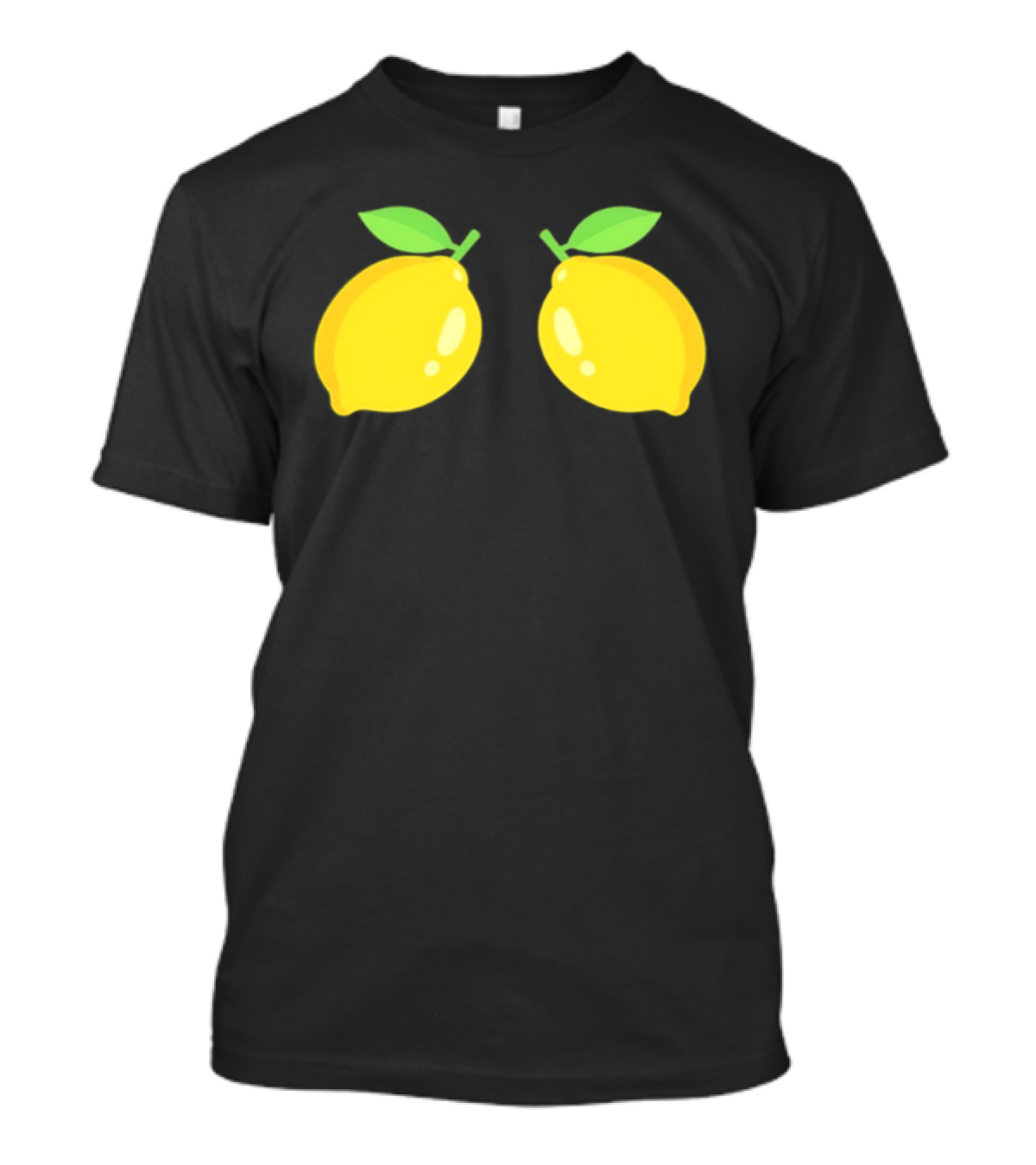 Lemons Over Boobs Bold Citrus T-Shirt