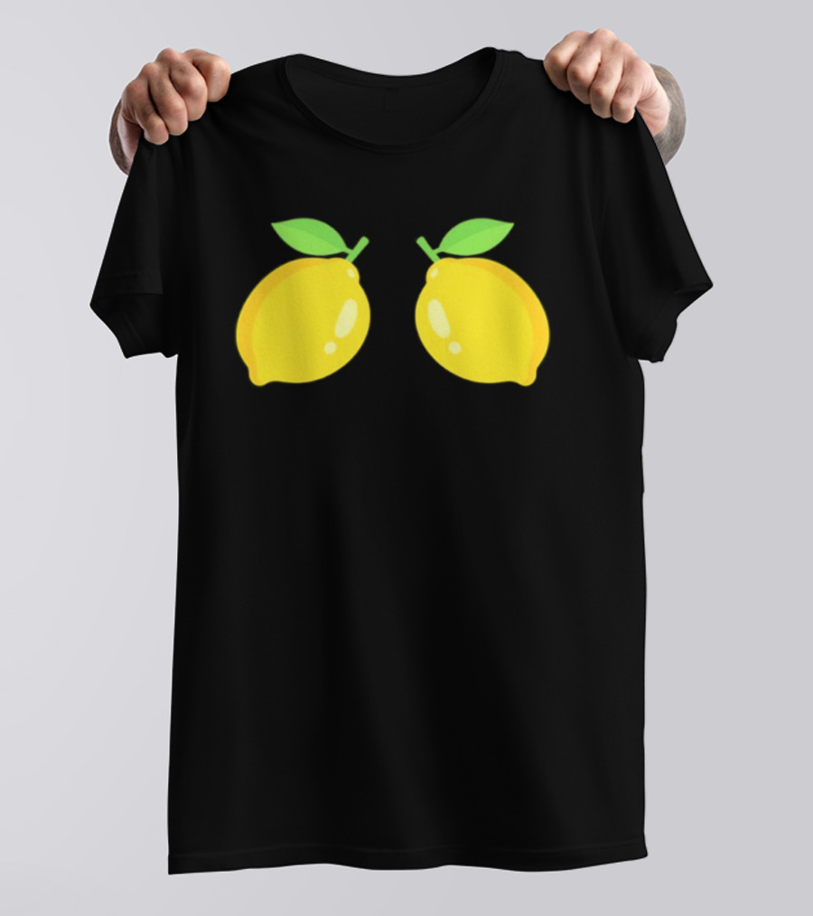 Lemons Over Boobs Bold Citrus T-Shirt