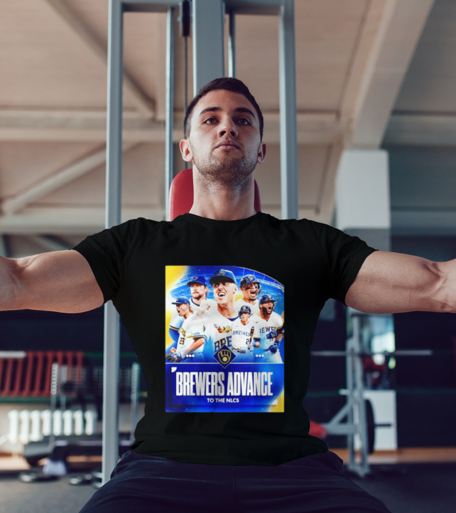Milwaukee Brewers Advance To The NLCS 2026 Victory Celebration T-Shirt