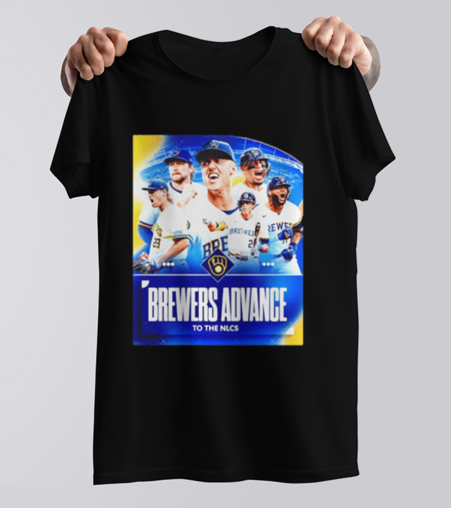 Milwaukee Brewers Advance To The NLCS 2026 Victory Celebration T-Shirt