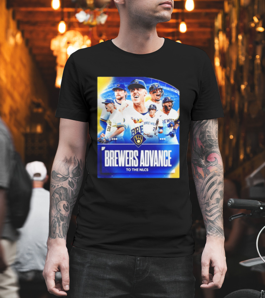 Milwaukee Brewers Advance To The NLCS 2026 Victory Celebration T-Shirt