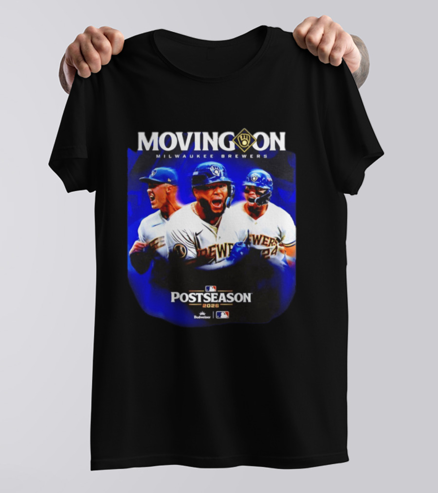 Moving On Milwaukee Brewers Postseason 2026 MLB Celebration T-Shirt