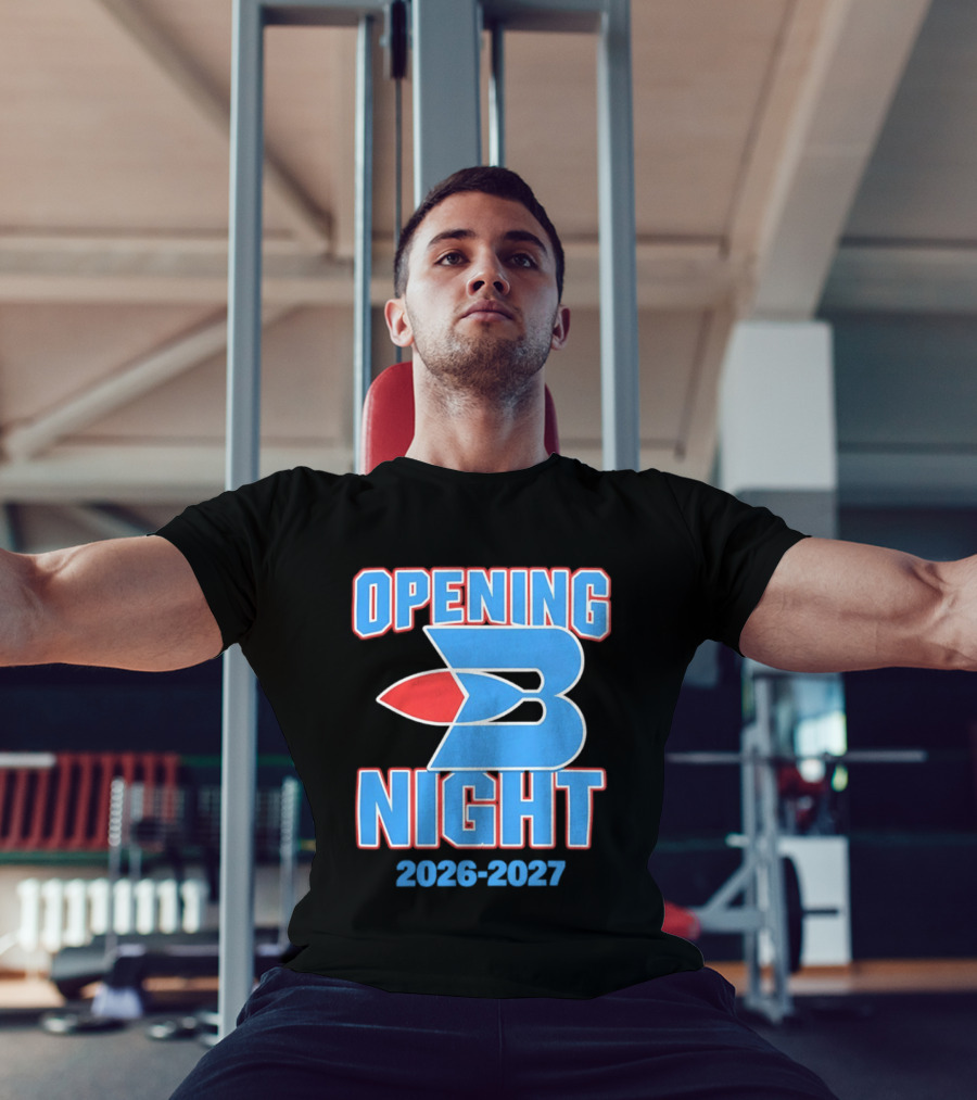 Opening Night 2026 2027 Buffalo Braves T-Shirt