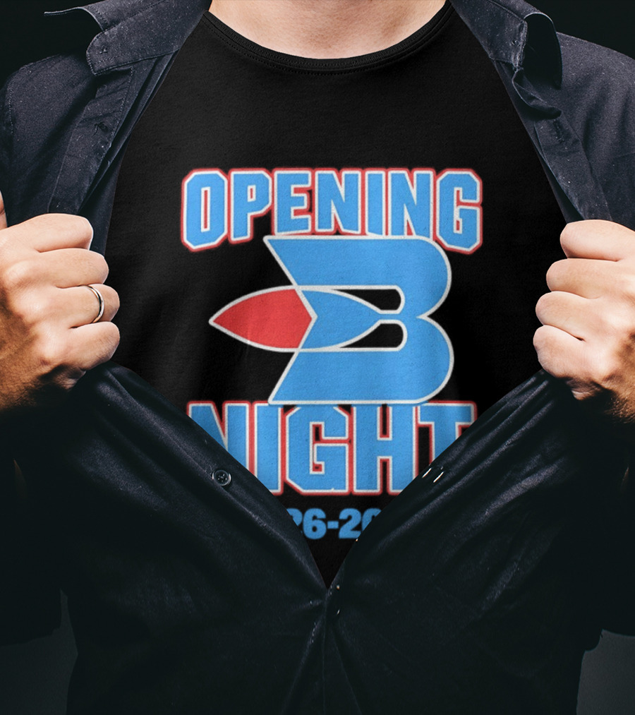 Opening Night 2026 2027 Buffalo Braves T-Shirt