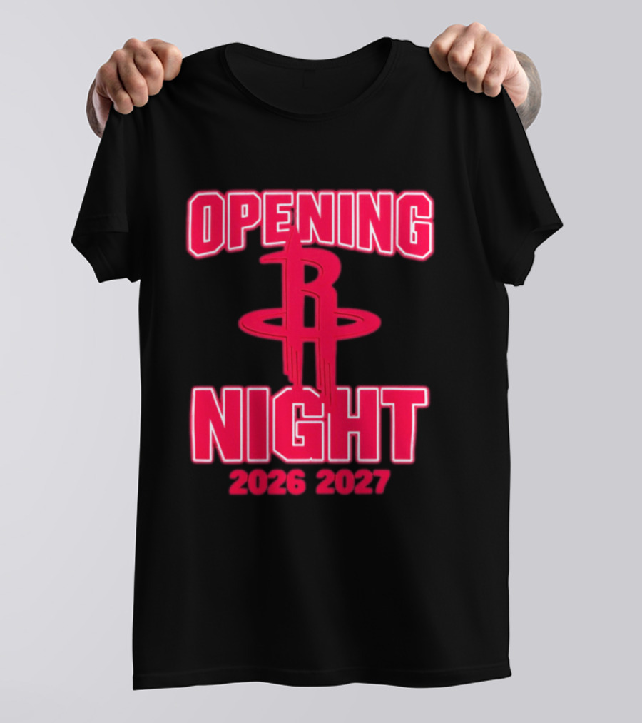 Houston Rockets NBA Opening Night 2026 2027 T-Shirt