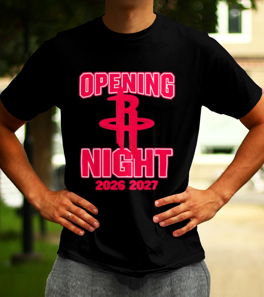 Houston Rockets NBA Opening Night 2026 2027 T-Shirt
