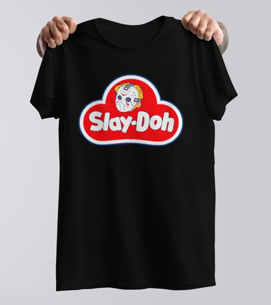 Slay Doh Jason Voorhees Mashup Friday The 13th T-Shirt